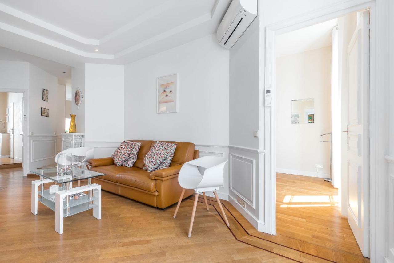 Jean Medecin Avenue - Classy And Cosy 3 Bdrs Downtown & Parking Apartment